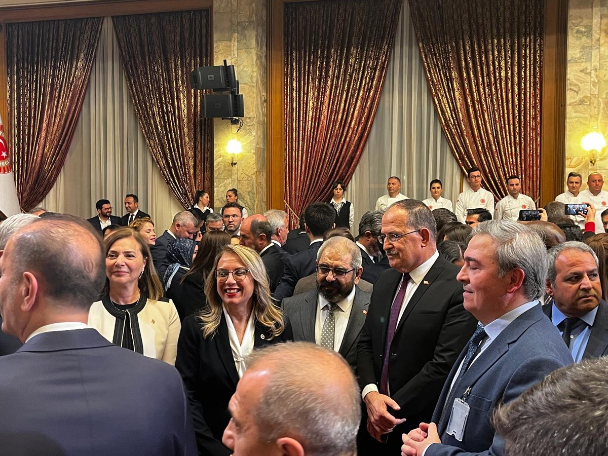 TBMM nin kuruluşunun 105.yılı resepsiyonuna katıldık