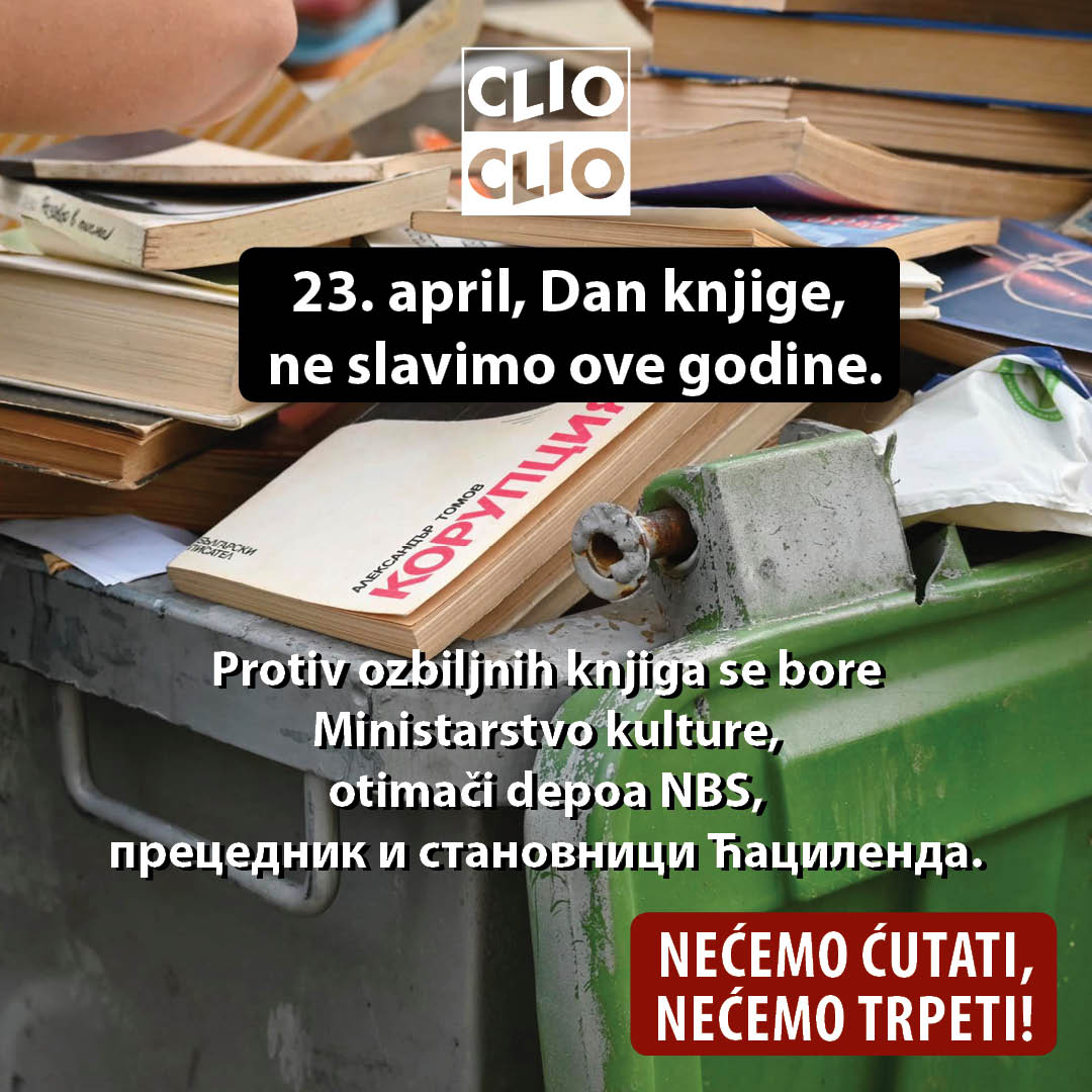Izdavačka kuća CLIO (@ipclio) on Twitter photo 