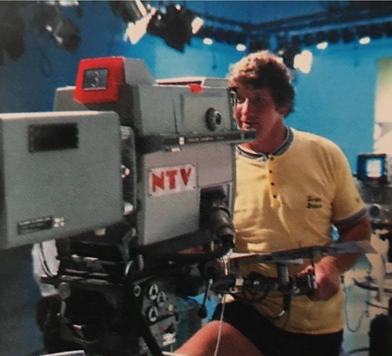 Terry Funk, Nippon TV camera man in his spare time.