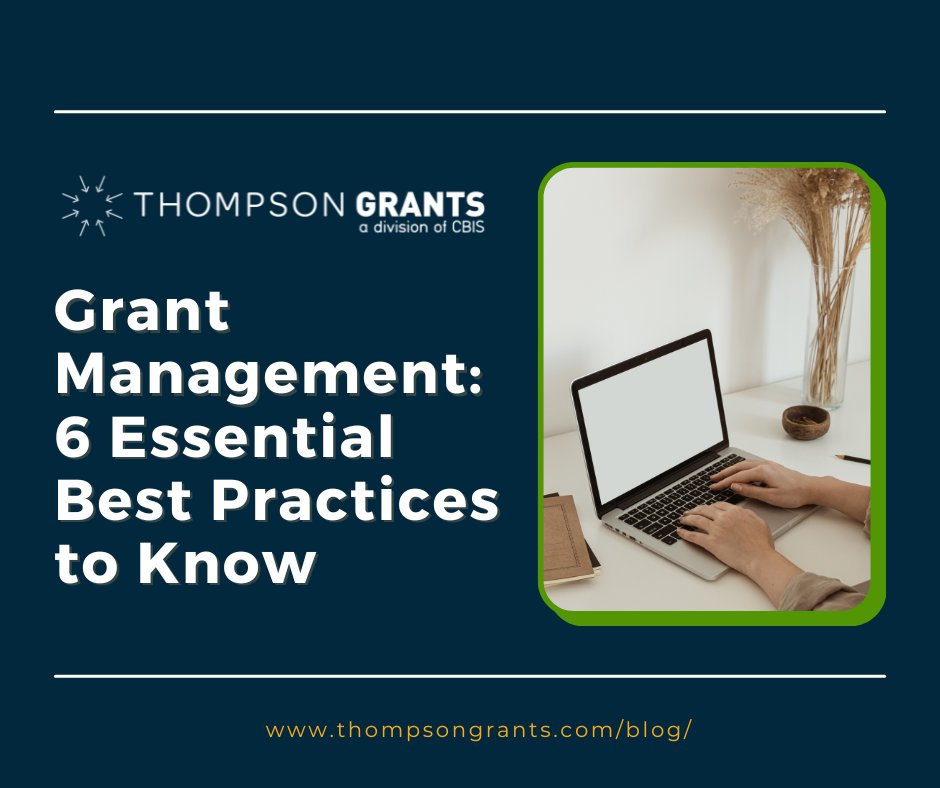 Securing funds is just the start—compliance and reporting are where the real challenges lie. These 6 best practices will help you stay compliant and maximize every dollar.

Read now 👉 thompsongrants.com/blog/grant-man… #GrantsManagement #FederalGrants #UniformGuidance #Compliance