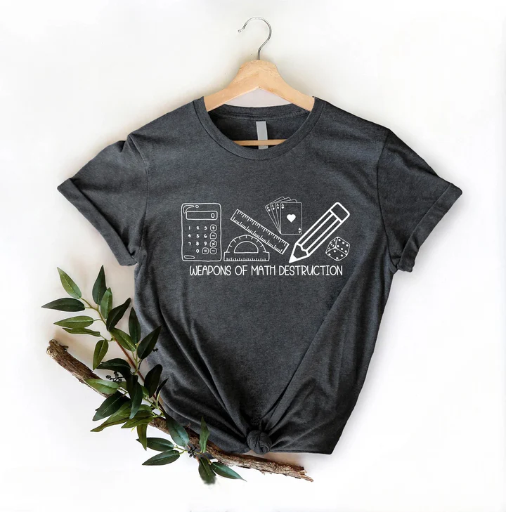 LineStitch13547's tweet photo. Unleash your inner math rebel with this witty tee 🎲📐  
Perfect for those who calculate their own path and love some clever humor ✏️✨  

#lineandstitch #funnyfashion #mathhumor #graphictee #quirkystyle #nerdvibes #coolmath #trendytshirts #casuallook #mathlovers https://t.co/a9vOEav2Wj