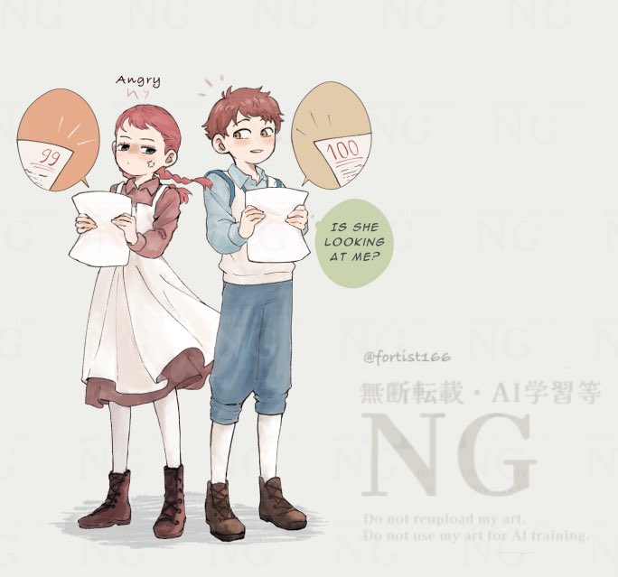 One-sided rivalry
#アン・シャーリー