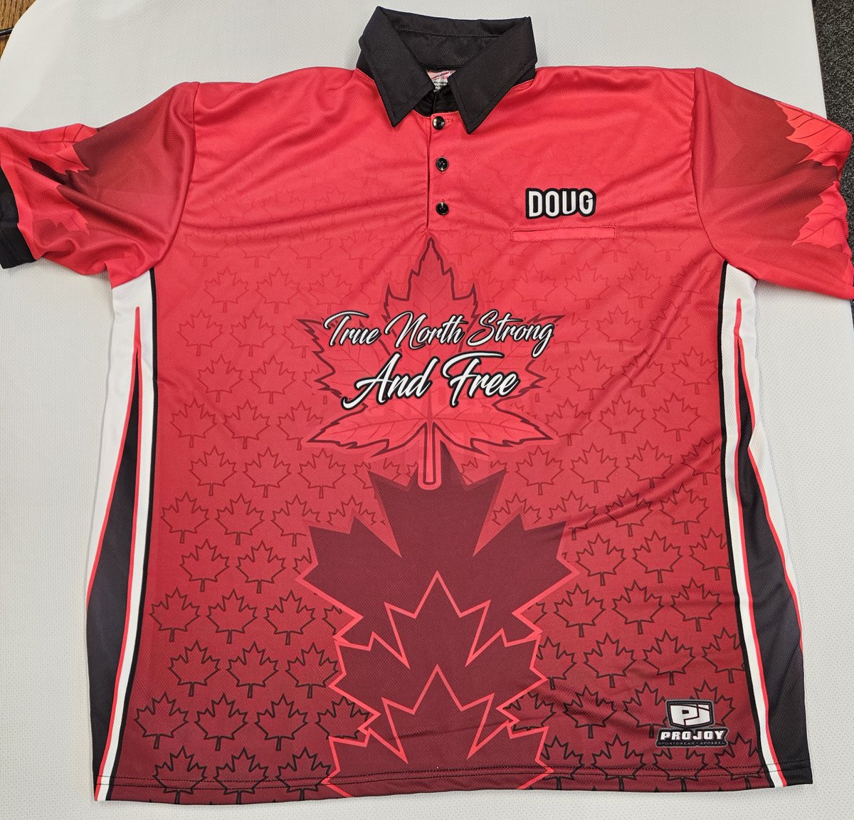 Projoy85's tweet image. A friendly Canadian remember that Canada is "NOT FOR SALE".  We are sending this hockey jersey and polo shirt to Premier Doug Ford and we hope that he will wear them proudly. Keep championing for our province and the businesses who reside here and remember to keep your ELBOWS UP!
