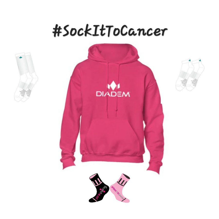 7 pairs of Diadem socks left, £6 a pair. 1 in 15 chance to win a small Diadem Hoody.  Proceeds to CRUK via <a href="/PinkPonguk/">Pink Pong</a>.
#SockItToCancer 🧦