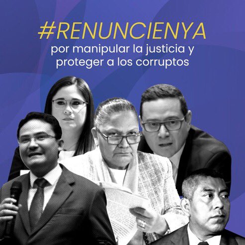 La CLICA corrupta del <a href="/MPguatemala/">MP de Guatemala</a> debe caer.
YA BASTA!!! #LuisPacheco