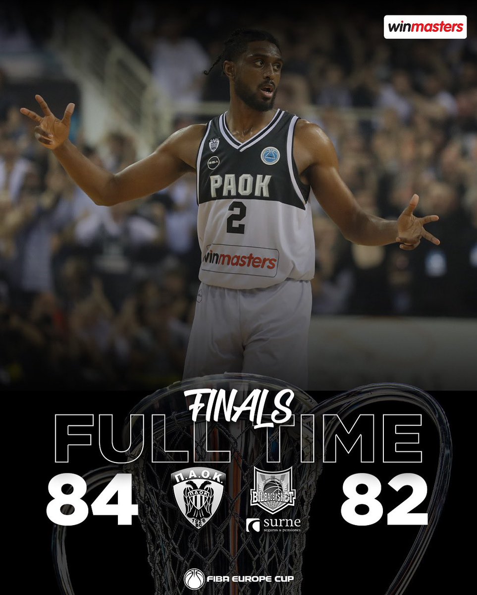 🦅ΠΑΟΚΑΡΑ ως το τέλος!
#feelthepassion #PAOK #FIBAEuropeCup