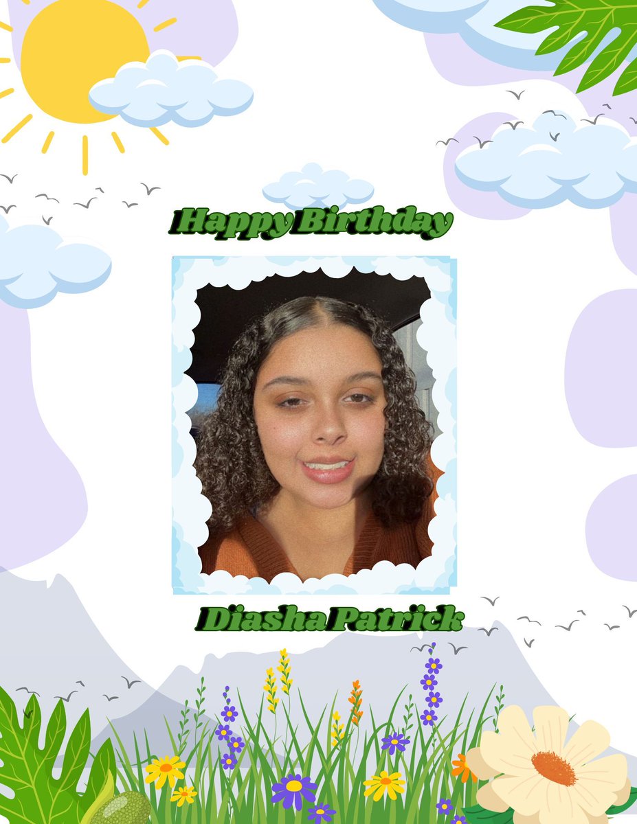 Happy Birthday to one of Traditions committee members, Diasha Patrick! You are doing amazing and we can't wait to see what the future has lying in store for you. Thank you for being an honored member of SAC.