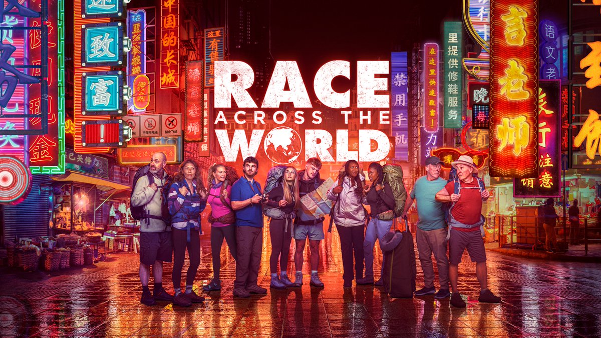 It's finally back! Watch #RaceAcrossTheWorld now on BBC One and iPlayer! 🌏🏃‍♀️🏃‍♂️