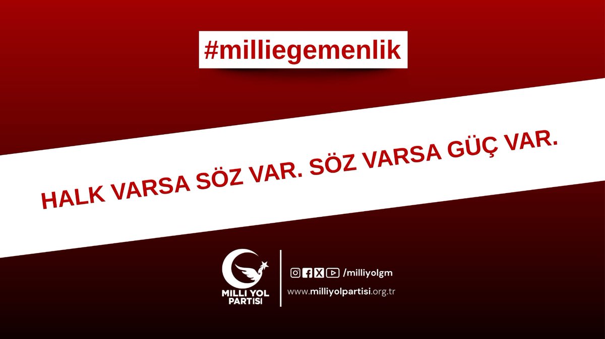 #milliegemenlik
#23nisan
#milliyolpartisi
#ötekiçocuklar
#remziçayır
#deprem
Halk varsa söz var,söz varsa güç var