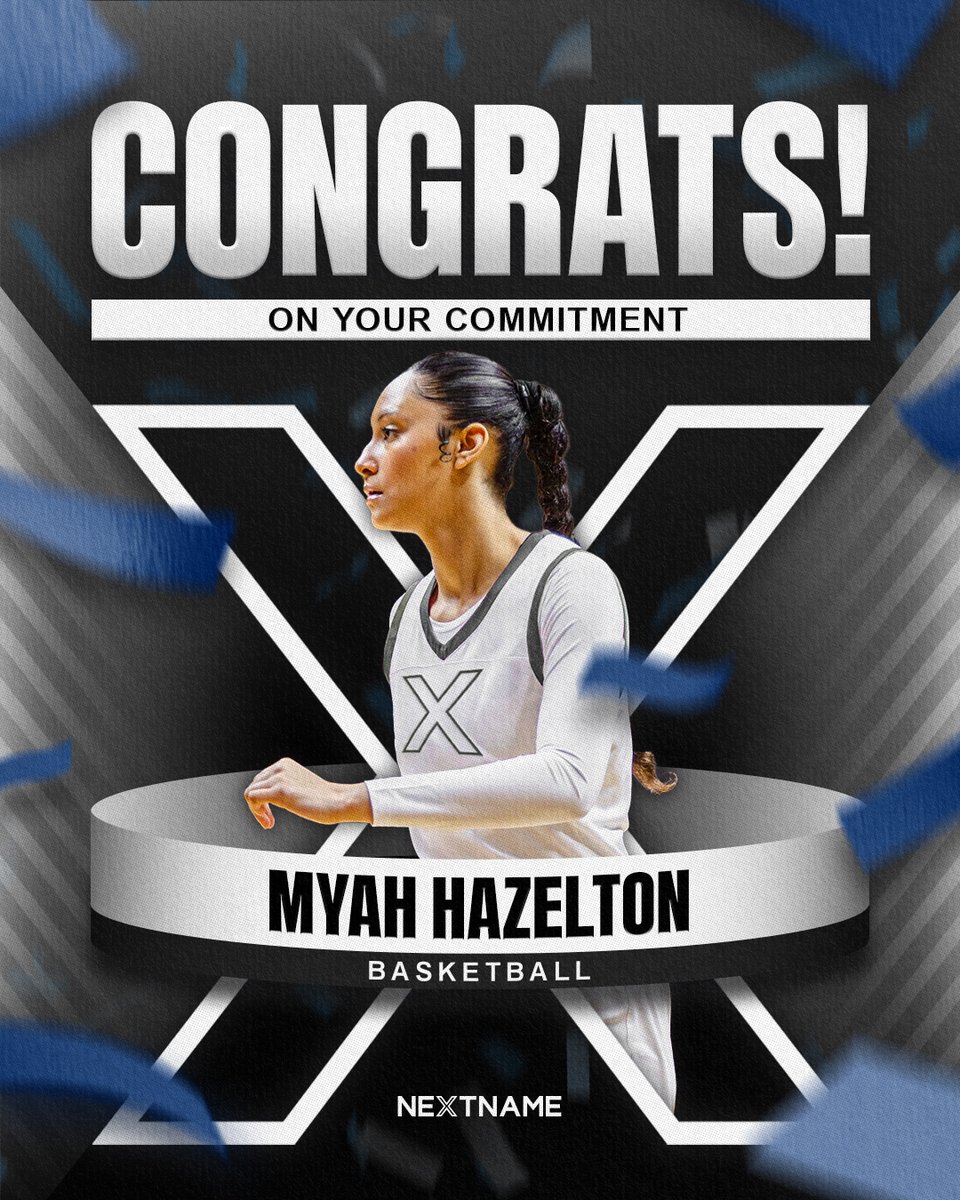Congrats to NextName athlete <a href="/MyahHa2elt0n/">Myah Hazelton</a> on finding a new home with <a href="/RiceWBB/">Rice Women’s Basketball</a>!! 🎉🙌

#MyahHazelton #CollegeBasketball #Basketball #WomensBasketball #WomensHoops #WBB #NIL #TransferPortal #NextName