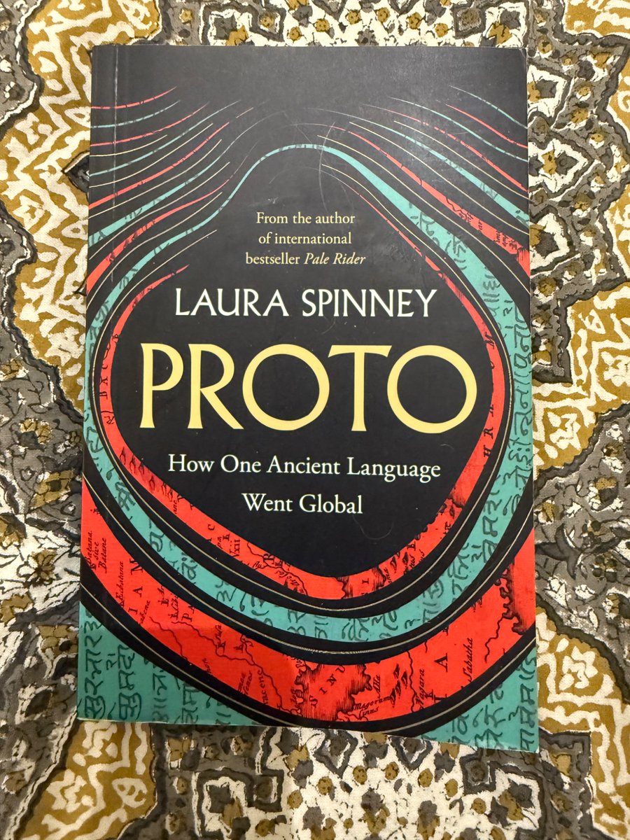 Edward Wilson-Lee (@edwardwilsonlee) on Twitter photo Happy pub day to <a href="/lfspinney/">Laura Spinney</a>, whose epic & magisterial PROTO is out today. It’s chock-full of riddles & ingenious solutions, & I loved learning about the ruki rule, the ‘open-syllable conspiracy’, taboo deformation, proto-indo-European chupacabras, & so much else. Go buy, go read! Happy pub day to <a href="/lfspinney/">Laura Spinney</a>, whose epic & magisterial PROTO is out today. It’s chock-full of riddles & ingenious solutions, & I loved learning about the ruki rule, the ‘open-syllable conspiracy’, taboo deformation, proto-indo-European chupacabras, & so much else. Go buy, go read!