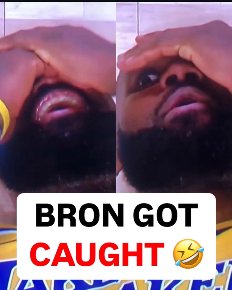 HaterReport_'s tweet image. Nah man they FINALLY CAUGHT LEBRON lmaoooo
😂😂😂