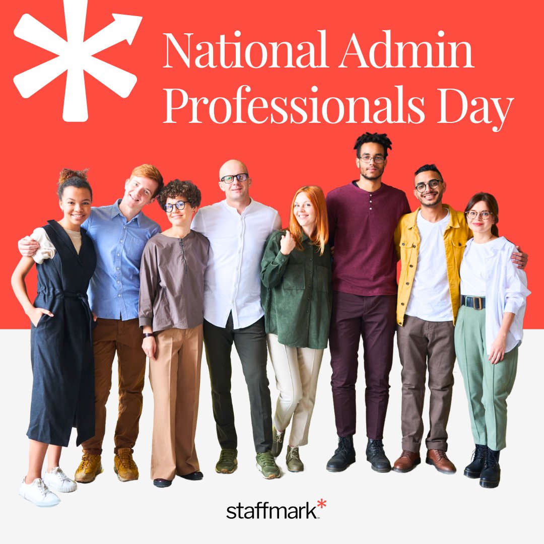 Behind every successful team is an amazing administrative professional! Today, we celebrate the hard-working admins who keep everything running smoothly. 

Tag an admin who deserves a special shoutout!  

#AdminDay #ThankYou