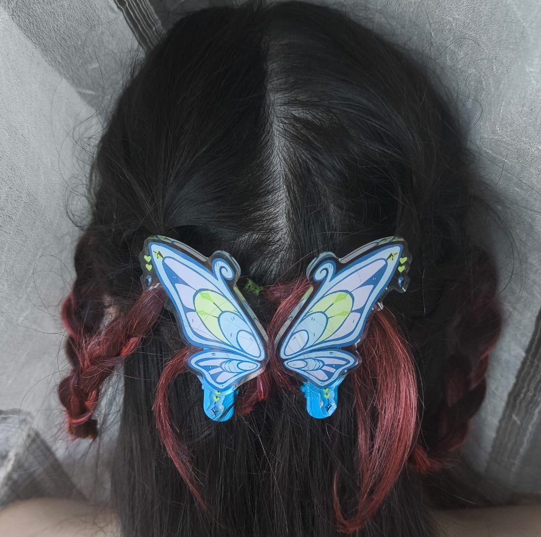 Mirad que #pinzas más lindas de las #alas de #bloom #enchantix llevo a la #japanweekend de Alicante este finde!!
Hay poquitas unidades por si queréis reservar ✨