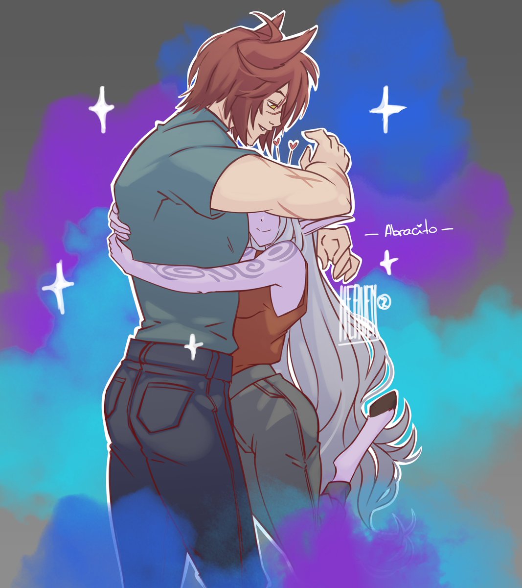 - Sett x Soraka - ❤️👑✨💫

I found a beautiful reference that reminded me a lot of my favorite ship. Thanks to the author, the base is on my Instagram ♥

︵‿︵‿୨♡୧‿︵‿︵

#ArtofLegends #settraka #sett #soraka #LeagueOfLegendsFanArt #LeagueOfLegendsArt