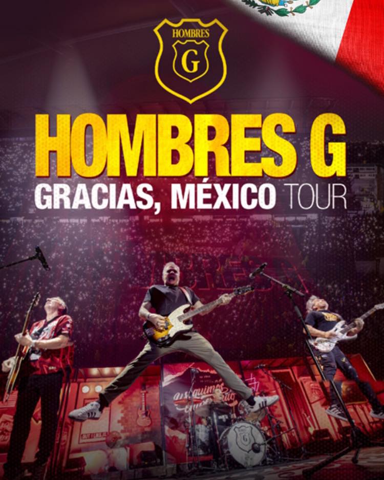 ¡Aún nos quedan un par de sorpresas... 🎉! Si este tuit llega a 100 retuits, regalamos más boletos para que más de ustedes puedan ver a #HombresG en vivo. 🎶🤩 ¡A retuitear se ha dicho! 🙌