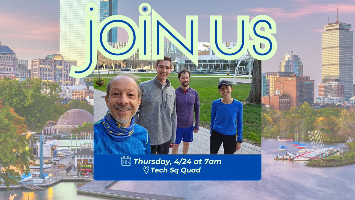 Inspired by the marathon? Start your training for 2026 tomorrow and join us for #RunningAtlas (or #WalkingAtlas/#BikingAtlas)!  

All levels welcome. 

Departing at 7am from the Tech Sq Quad