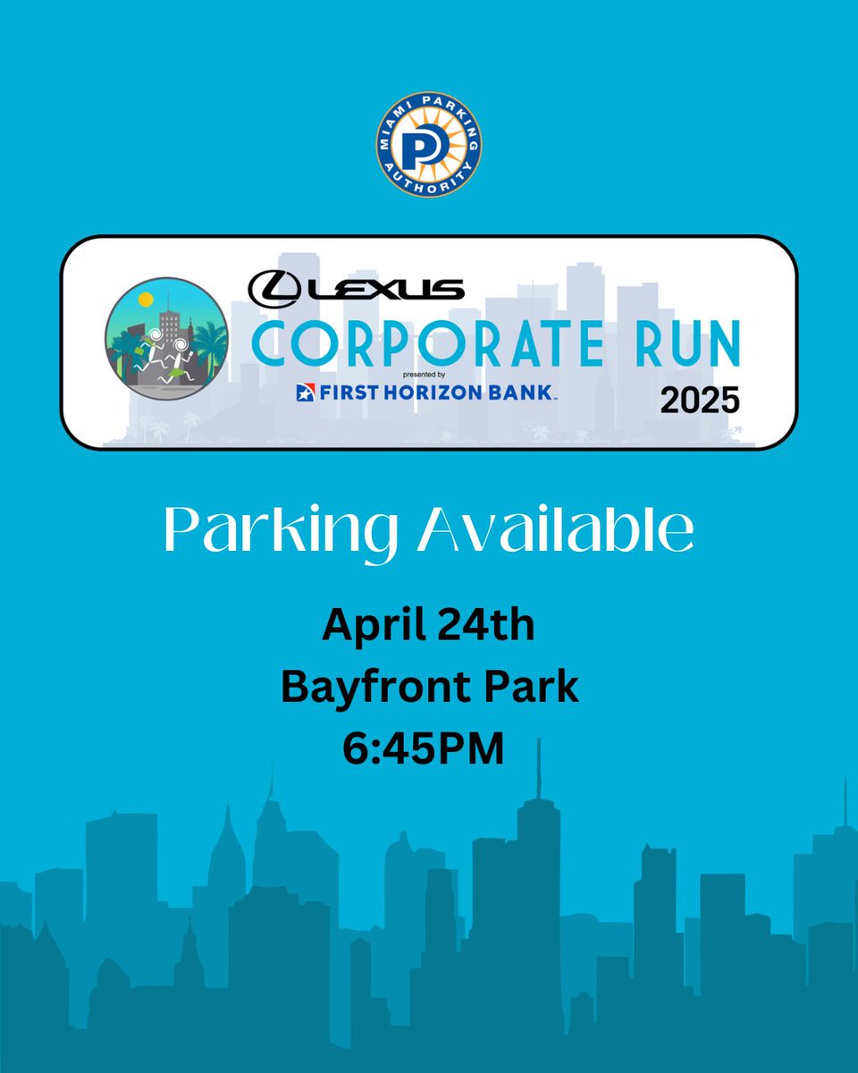 Running the Lexus Corporate Run tomorrow? 🏃‍♂️ Park stress-free with MPA and race with ease. Convenient parking options nearby at MDC Lot 1 or at the College Station Garage. 🅿️💼 #LexusCorporateRun #MPAParking
