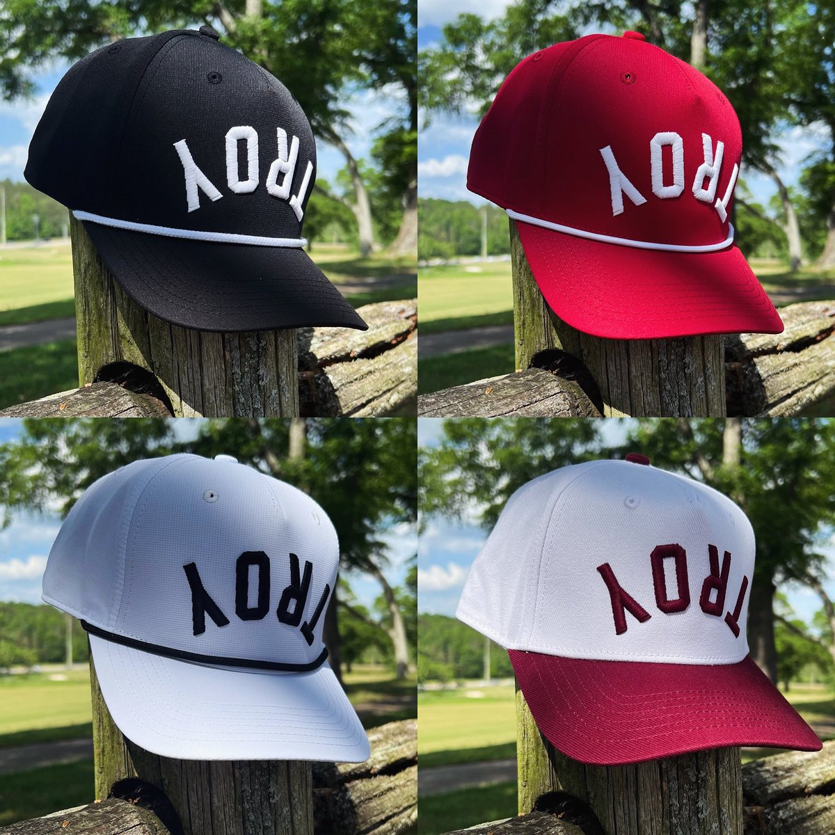Upside Down is BACK! Plus, we’ve added a new style. Stop by the store or shop online at TrojanThreads.com/hats