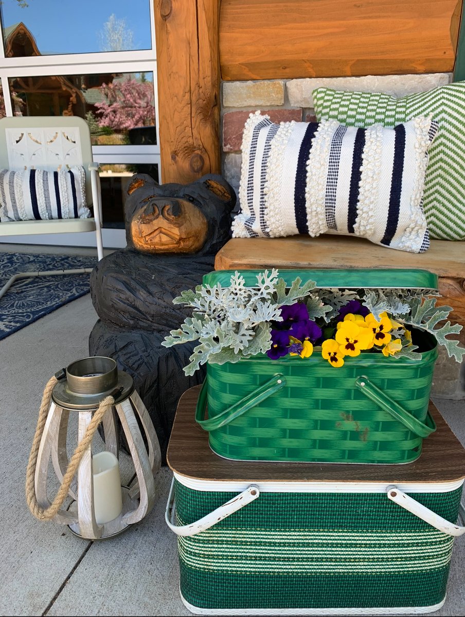 It's National Picnic Day! 🐜 Do you collect picnic baskets like I do? I use them everywhere! When's the last time you went on a picnic?