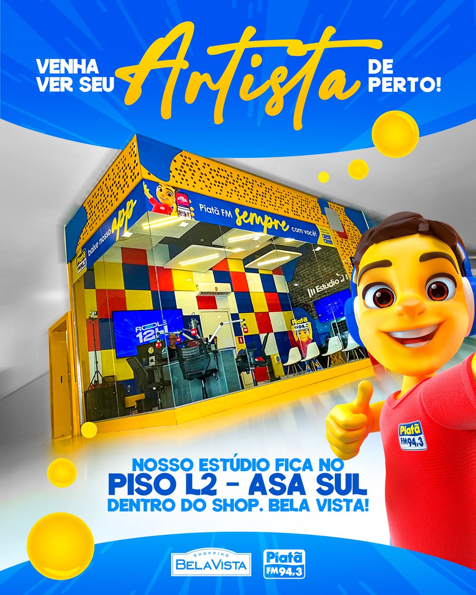 Chegou a vez do #BairroDoCuruzu brilhar na #RádioDaGente! 🌟

O ‘EU VIM DE LÁ’, recebe o #BeatBom 🎶 pra fazer aquele samba gostoso aqui no nosso #EstúdioP. 

Anota aí: 23 de abril, às 18h, diretamente aqui do Bela Vista.

🎤 Não perca esse momento no Buxixo da Piata FM!