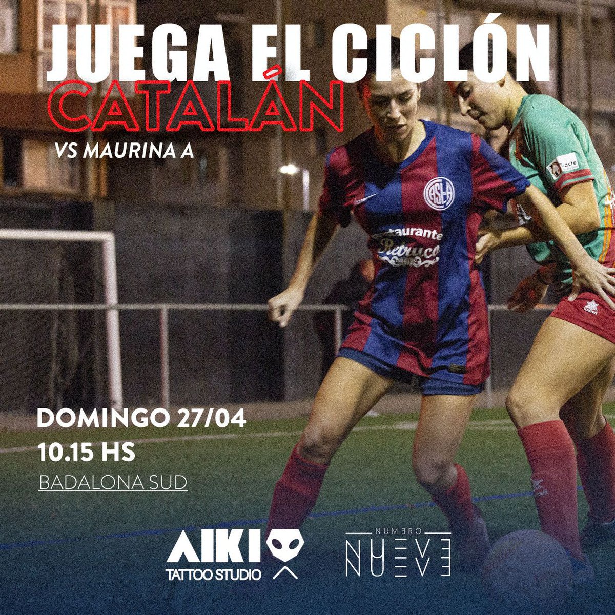 🔵🔴 Las pibas vuelven al ruedo con la esperanza intacta pero sabiendo que ya no depende de ellas.

Primer desafío, este domingo de local frente al Maurina Egara.

📍🏟️ Camp Badalona Sud

La que copian los demás, es la envidia de la gente.. 🎶

#SanLorenzo #futbolfemenino⚽