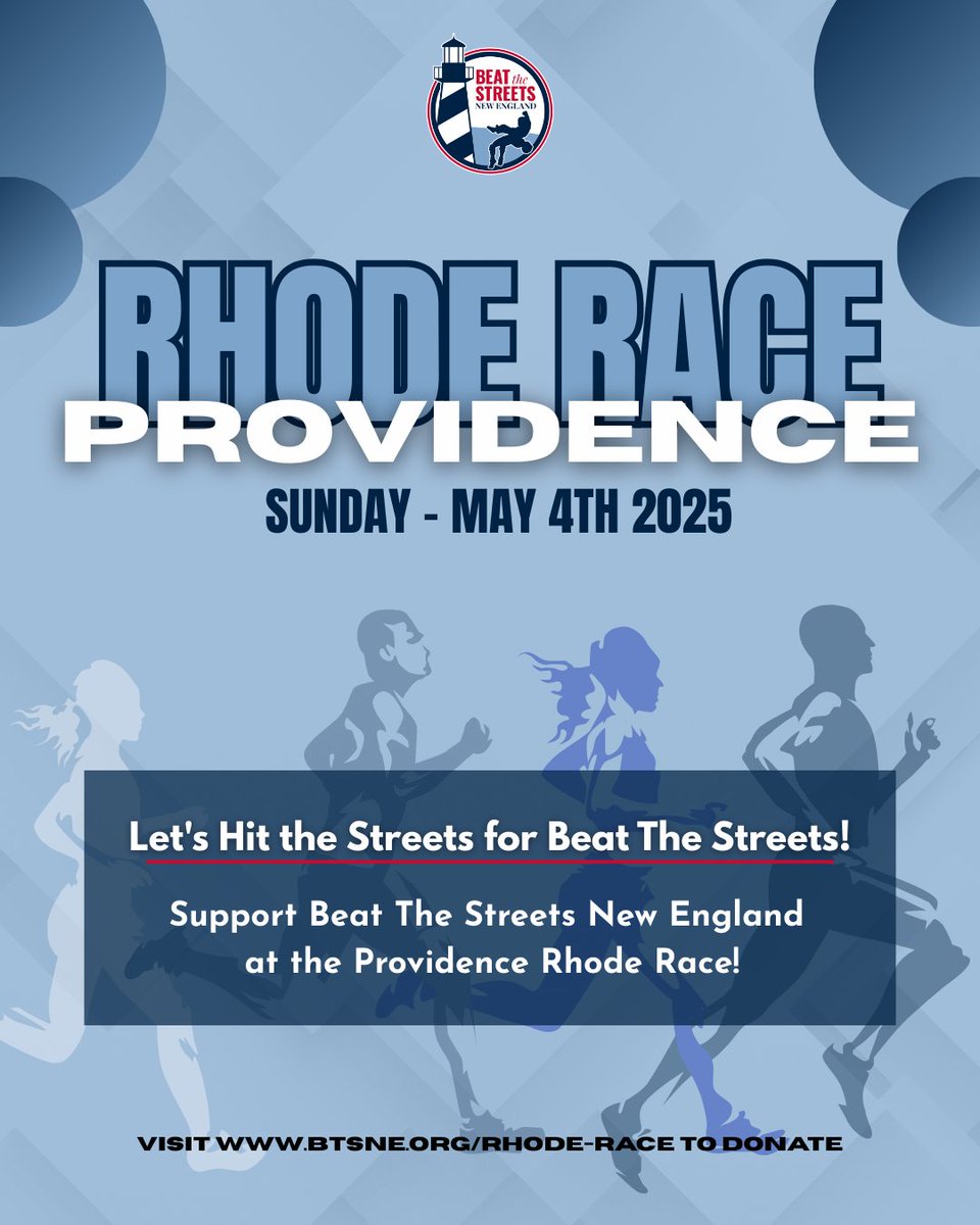 We are racing to support our upcoming Coaches In Training (CIT) Program at the Providence Rhode Race Sunday, May 4th 2025. Sign up to run or support a runner by donating to their team! 🏃🏃‍♀️

Visit btsne.org/rhode-race for more info and to donate.