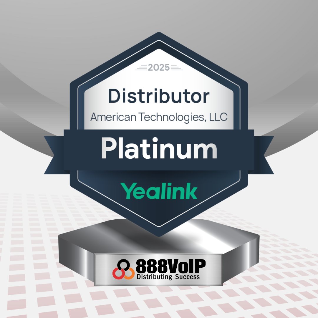 🎉 888VoIP has once again been recognized as a Yealink Platinum Distributor for 2025! 🏆

Huge thanks to Yealink, our partners, and our customers for their continued trust. Let’s keep setting the standard in UC &amp; collaboration!
