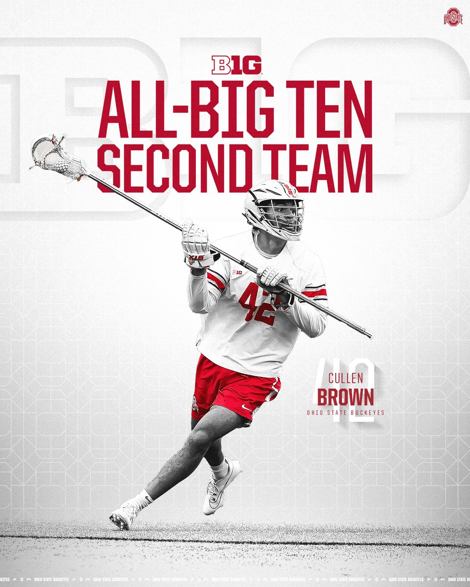 𝐒𝐞𝐜𝐨𝐧𝐝 𝐓𝐞𝐚𝐦 𝐀𝐥𝐥-𝐁𝐢𝐠 𝐓𝐞𝐧

🌰 Cullen Brown

#GoBucks
