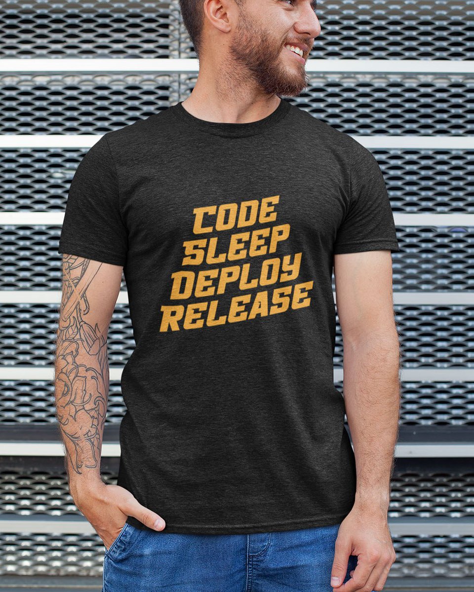 TechGeekApparel's tweet image. Code. Sleep. Deploy. Release. Repeat.
A DevOps bedtime story.
Live the cycle: 🔗 techgeeksapparel.com/code-sleep-dep…
#DevLife #CI_CD #CodeCycle