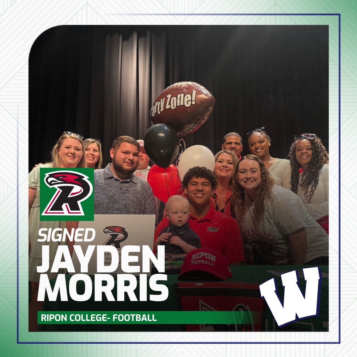 Weddington Athletics (@whswarriors) on Twitter photo Congrats to Jayden Morris on his commitment to Ripon College for football!
<a href="/AGHoulihan/">Andrew G. Houlihan</a> <a href="/UCPSNC/">Union County Public Schools</a> <a href="/UCPSNCAthletics/">UCPS NC Athletics</a> <a href="/WeddingtonHSNC/">Weddington High School</a> Congrats to Jayden Morris on his commitment to Ripon College for football!
<a href="/AGHoulihan/">Andrew G. Houlihan</a> <a href="/UCPSNC/">Union County Public Schools</a> <a href="/UCPSNCAthletics/">UCPS NC Athletics</a> <a href="/WeddingtonHSNC/">Weddington High School</a>