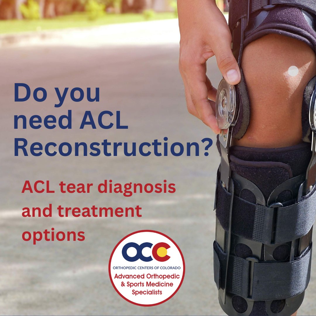 ACL injury treatment options: Is ACL Reconstruction right for me? zurl.co/T9NRl
