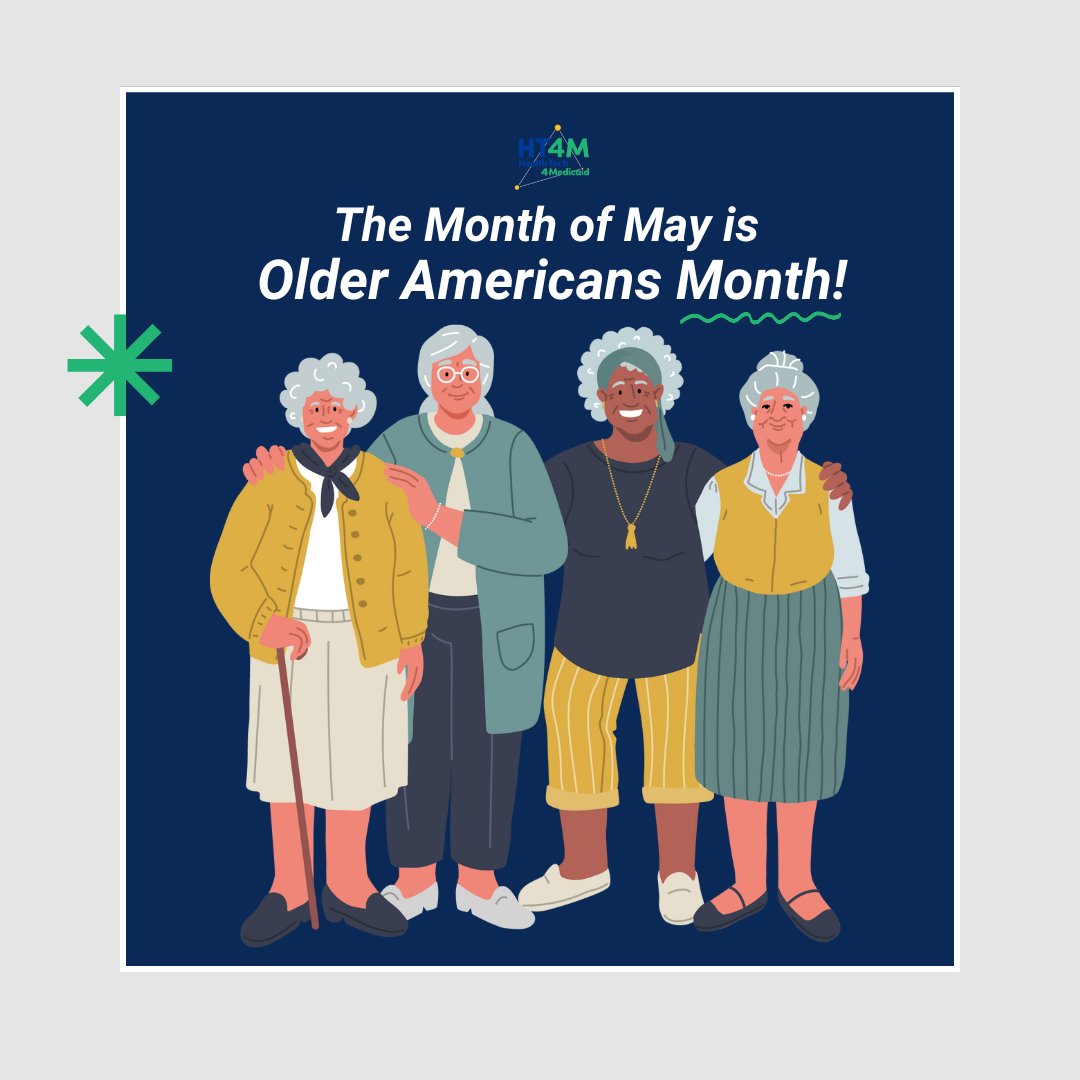 May is Older Americans Month! Medicaid supports low-income seniors with long-term care, Medicare help, and preventive services. Let's advocate for Medicaid expansion to ensure every senior ages with dignity and care!