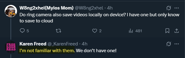 sdpj131313's tweet image. An FKR story in 2 parts. This is the level of intelligence that supports the accused murderer Karen Read.