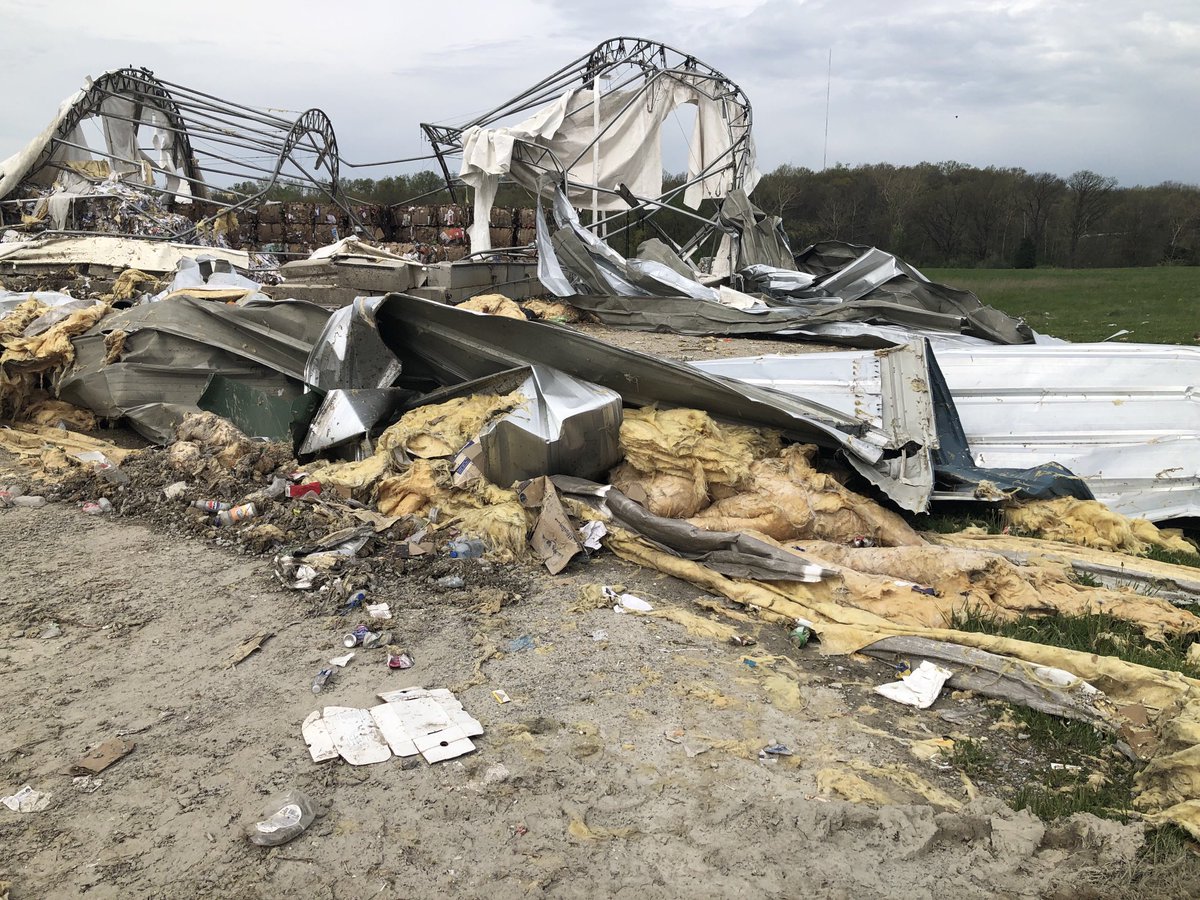 Columbia city officials said it could take up to three years to build a new recycling facility after an EF-1 tornado destroyed their old one on Easter Sunday. Both Columbia and Boone County officials suspended their recycling drop-off programs. ⁦<a href="/KRCG13/">KRCG 13</a>⁩