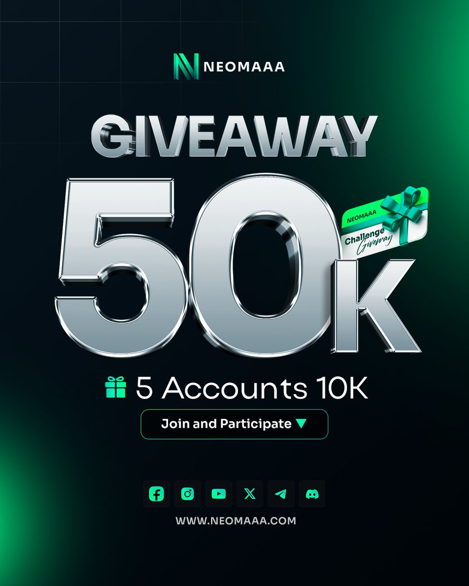 Adam_Aabaad's tweet photo. 🎁 GIVEAWAY TIME 🎁

🔸Follow @neomaaafunds @diegobullish @angelforexdz 

🔸Like &amp; Repost 

🔸Engage with Quoted Post

🔸tag 3 friends

⏳96 Hours https://t.co/OaZrDX0pHY
