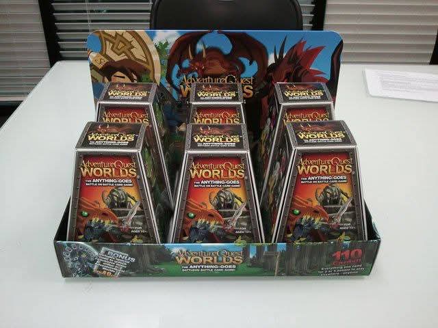 Dakareto's tweet photo. How have we not got any Yu-Gi-Oh! inspired items in the game yet? 😅 We had a few references here and there but no items, I would love a Dark Magician Girl set or Exodia! 🥰💖
The closest thing we got was the Card Clasher Class and Battle On Card Game! #AQWorlds #CardClasher https://t.co/PLyShU1v4l