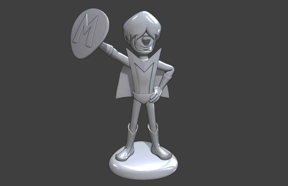 3dmpro's tweet photo. #MultiMan from #hannabarbera #TheImpossibles
#3dmodel pose test for #3dPrinting developed in #Blender https://t.co/sQ6gDevDqo