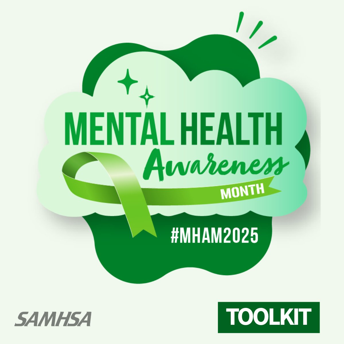 May is Mental Health Awareness Month #MHAM2025

Check out SAMHSA's Digital Toolkit, share our materials to help raise awareness that #MentalHealth is health! ➡️ samhsa.gov/about/digital-… 

#MentalHealthAwareness #MentalHealthMatters #SupportMatters