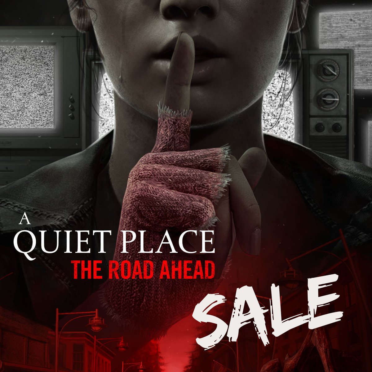 AQuietPlaceGame's tweet image. Can you survive in a world where one loud noise could be your last? 🤫
A Quiet Place: The Road Ahead is on sale on the PlayStation store! 🎮💙
Get it now at 35% off: sabr.gg/4hSPbf2