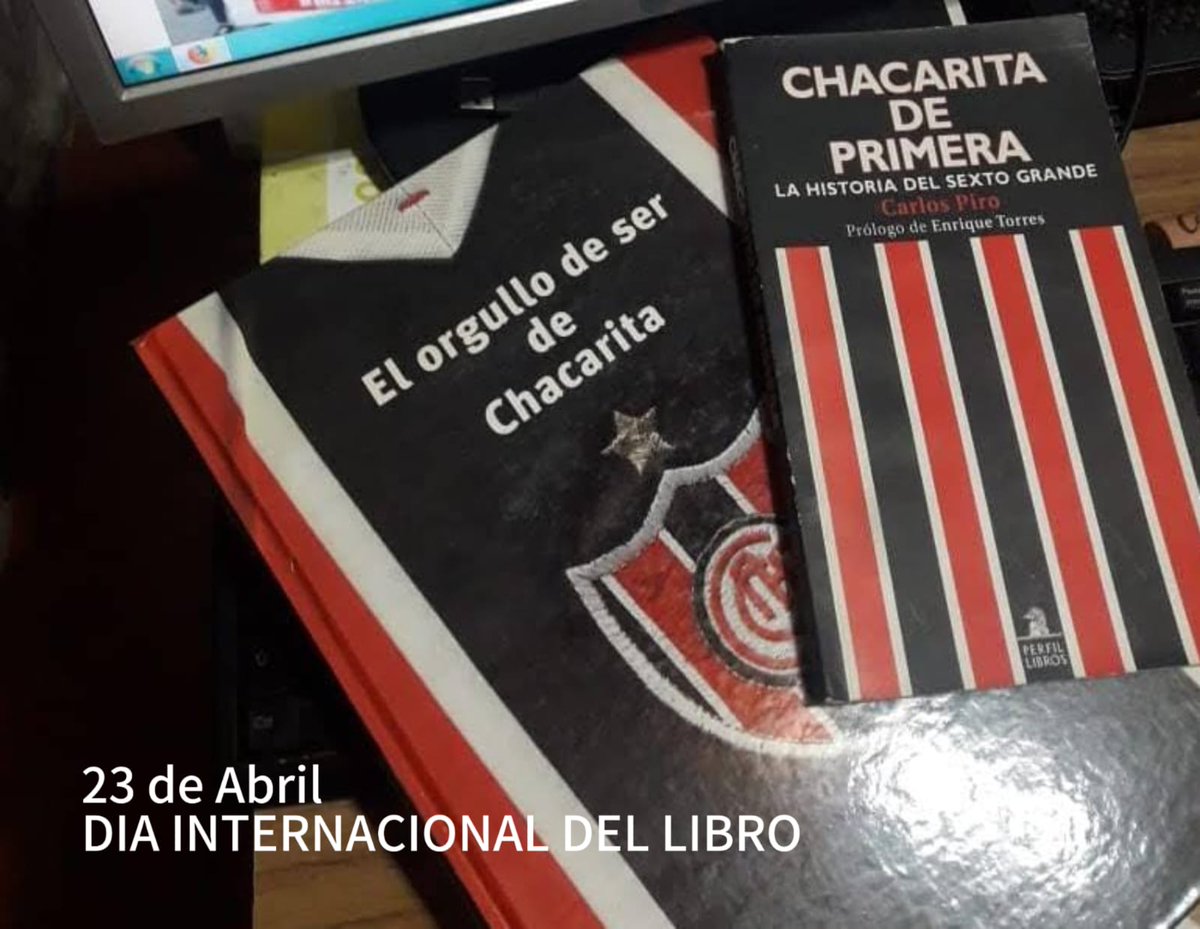 #DiaInternacionalDelLibro | 23 de abril - Día Internacional del Libro y el Derecho de Autor.

Es una fecha establecida con el objetivo de fomentar la lectura, la industria editorial y la protección de la propiedad intelectual a través de los derechos de autor.

#CulturaChaca 🇾🇪