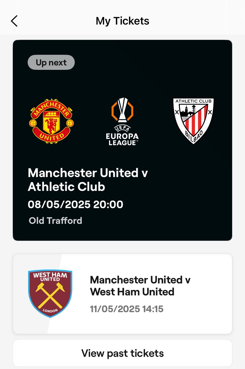 Buzzing I've got a ticket sorted for the second leg, so many people are counting us out but I know we will go all the way!!! And I will be going to the final! #MUFC 🔴⚪️⚫️