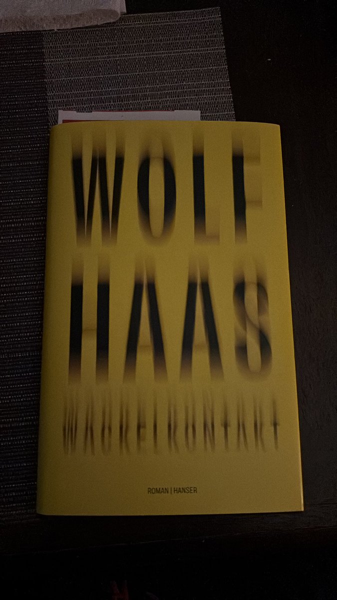 KuRu1076's tweet photo. @ellamuempert Wolf Haas -Wackelkontakt https://t.co/STFG8K0vSG
