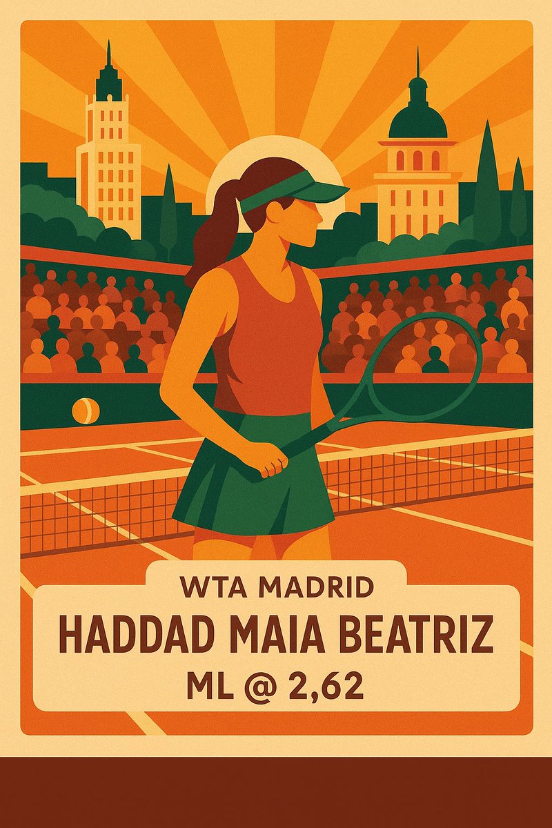 SahbazTips's tweet photo. ๐พ Beatriz Haddad Maia ML @ 2.62
๐๏ธ WTA Madrid vs Pera
Sheโs been down bad. So have we.
But tomorrow, the comeback tour starts ๐ง๐ท๐ฅ
Letโs rise with Bia.
#WTAMadrid #TennisBets #BounceBackSeason https://t.co/BjK2SmY2Ys