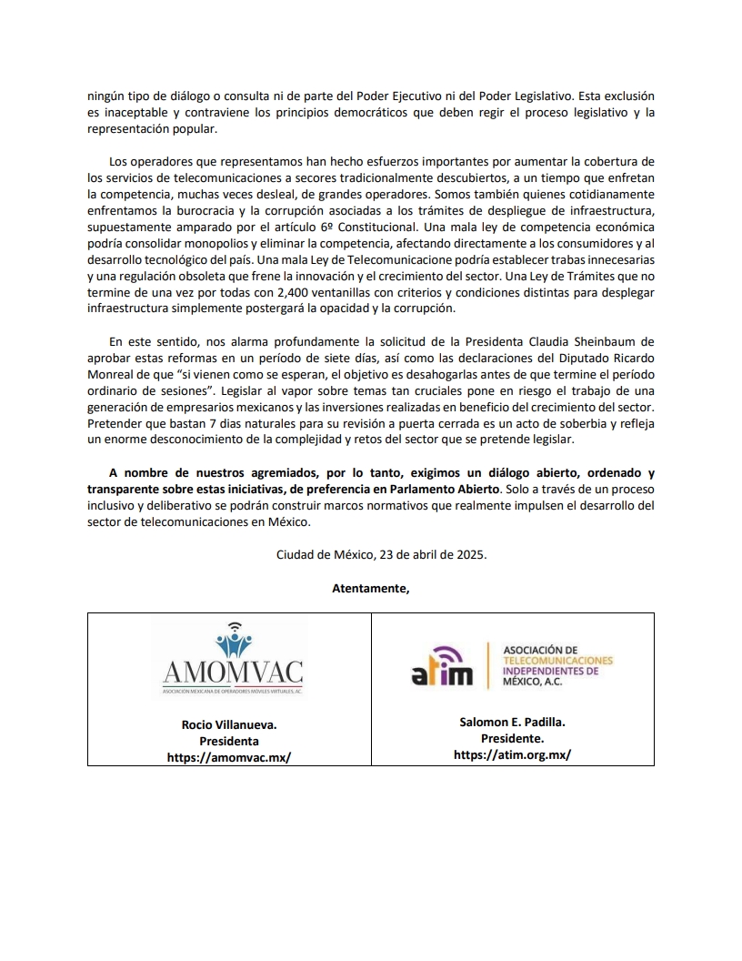 Salomón E. Padilla (@salomonpadilla) on Twitter photo <a href="/fernandeznorona/">Fernández Noroña</a> <a href="/Sergeluna_S/">Sergio Gutz. Luna</a> <a href="/AMOMVAC/">Asociación Mexicana Operadores Móviles Virtuales</a> <a href="/ClementeCH/">Clemente Castañeda H</a> <a href="/rubenmoreiravdz/">Rubén Moreira</a> <a href="/RicardoAnayaC/">RicardoAnayaC</a> <a href="/colosioriojas/">Donaldo Colosio</a> <a href="/IvonneOP/">Ivonne Ortega</a> <a href="/wispmexico/">Wispmx</a> <a href="/Mony_de_Swaan/">Mony de Swaan</a> <a href="/Adri_Telecom/">Adrian</a> <a href="/El_Campos/">Adrián Campos ∴</a> <a href="/mariocampos/">Mario Campos</a> <a href="/Garcimonero/">Antonio Garci Nieto</a> <a href="/BMA_Abogados/">Barra Mexicana, Colegio de Abogados A.C.</a> <a href="/tvporcable/">Foro de Televisión por Cable</a> <a href="/Carlamtzg/">Carla Martínez</a> <a href="/ciberfan/">Raúl Trejo Delarbre</a> <a href="/CNNEE/">CNN en Español</a> <a href="/letroblesrosa/">Leti RoblesdelaRosa</a> <a href="/beltrandelrio/">Pascal</a> <a href="/fernandeznorona/">Fernández Noroña</a> <a href="/Sergeluna_S/">Sergio Gutz. Luna</a> <a href="/AMOMVAC/">Asociación Mexicana Operadores Móviles Virtuales</a> <a href="/ClementeCH/">Clemente Castañeda H</a> <a href="/rubenmoreiravdz/">Rubén Moreira</a> <a href="/RicardoAnayaC/">RicardoAnayaC</a> <a href="/colosioriojas/">Donaldo Colosio</a> <a href="/IvonneOP/">Ivonne Ortega</a> <a href="/wispmexico/">Wispmx</a> <a href="/Mony_de_Swaan/">Mony de Swaan</a> <a href="/Adri_Telecom/">Adrian</a> <a href="/El_Campos/">Adrián Campos ∴</a> <a href="/mariocampos/">Mario Campos</a> <a href="/Garcimonero/">Antonio Garci Nieto</a> <a href="/BMA_Abogados/">Barra Mexicana, Colegio de Abogados A.C.</a> <a href="/tvporcable/">Foro de Televisión por Cable</a> <a href="/Carlamtzg/">Carla Martínez</a> <a href="/ciberfan/">Raúl Trejo Delarbre</a> <a href="/CNNEE/">CNN en Español</a> <a href="/letroblesrosa/">Leti RoblesdelaRosa</a> <a href="/beltrandelrio/">Pascal</a>