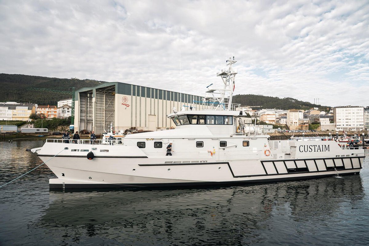 New Customs cutter launched in Spain yesterday. 
linkedin.com/posts/mauric-s…