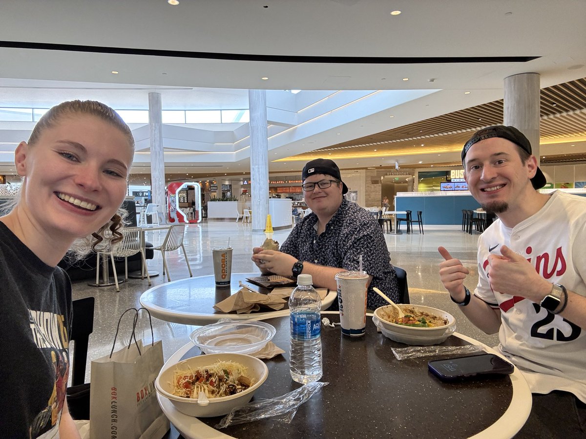 Ashley22Sanders's tweet photo. PSA! Book that 36-hour trip with two of your best friends‼️ Exploring Kasabe’s origins ft. Family Kasabe, Target Field ft. Dollar Dog Day, &amp; Mall of America ft. 10,000 steps was a success! https://t.co/8w2XzTG5cq