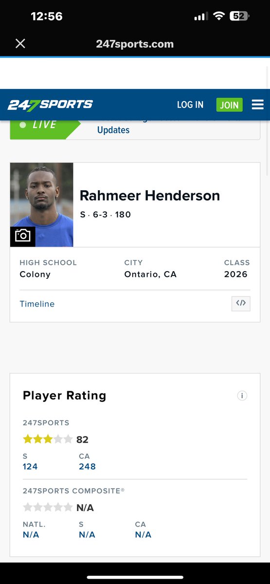 Rahmeer Henderson (@thatboy__15) on Twitter photo Blessed to be ranked an 3 star on <a href="/247Sports/">247Sports</a> Still grinding Race ain’t finished yet!! <a href="/BlairAngulo/">Blair Angulo</a> <a href="/BrandonHuffman/">Brandon Huffman</a> <a href="/premiumsportsla/">Premium Sports</a> <a href="/ColonyTitans_FB/">Colony Titans Football</a> <a href="/CoachZavala58/">Coach Zavala</a> #TTP Blessed to be ranked an 3 star on <a href="/247Sports/">247Sports</a> Still grinding Race ain’t finished yet!! <a href="/BlairAngulo/">Blair Angulo</a> <a href="/BrandonHuffman/">Brandon Huffman</a> <a href="/premiumsportsla/">Premium Sports</a> <a href="/ColonyTitans_FB/">Colony Titans Football</a> <a href="/CoachZavala58/">Coach Zavala</a> #TTP