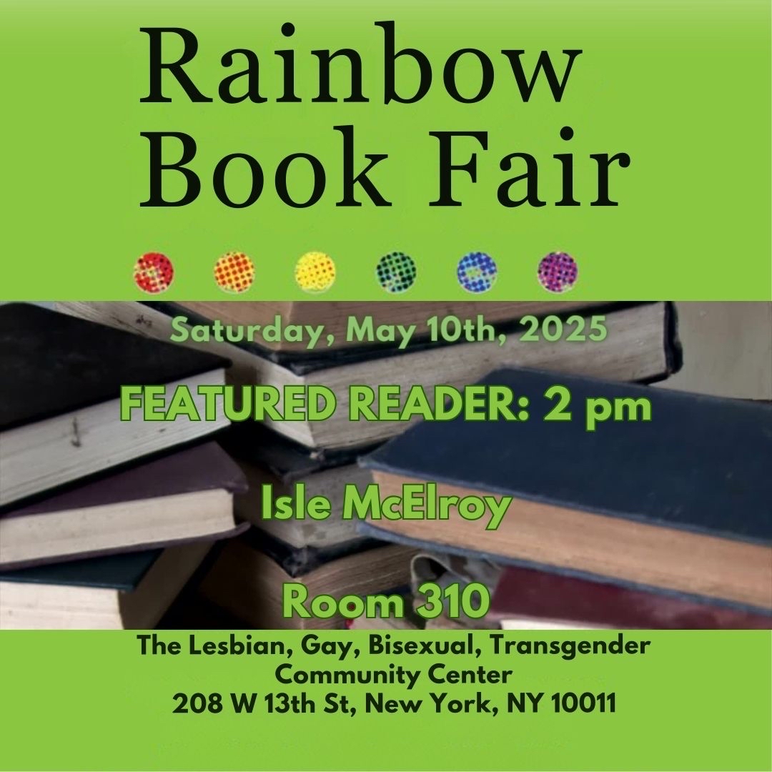 First up for our Featured Readers in Room 310: 

Isle McElroy!