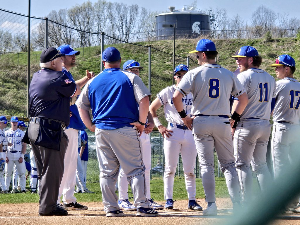 Bill Beckner (@billbeckner) on Twitter photo It's Game 2 of a 3-game baseball series in Section 2-6A.
No. 4 Canon-McMillan (11-4, 7-3) and Hempfield (5-9, 3-4).
CM won the opener, 7-1.
Hempfield has dropped 5 of 6.
<a href="/CanonMacSports/">Canon-McMillan Sports</a> <a href="/hasd_athletics/">Hempfield Area Athletic Department</a> <a href="/HAHS_SPARTANS/">Hempfield Spartans Baseball</a> <a href="/TribLiveHSSN/">TribLive HSSN</a> #wpialbaseball It's Game 2 of a 3-game baseball series in Section 2-6A.
No. 4 Canon-McMillan (11-4, 7-3) and Hempfield (5-9, 3-4).
CM won the opener, 7-1.
Hempfield has dropped 5 of 6.
<a href="/CanonMacSports/">Canon-McMillan Sports</a> <a href="/hasd_athletics/">Hempfield Area Athletic Department</a> <a href="/HAHS_SPARTANS/">Hempfield Spartans Baseball</a> <a href="/TribLiveHSSN/">TribLive HSSN</a> #wpialbaseball